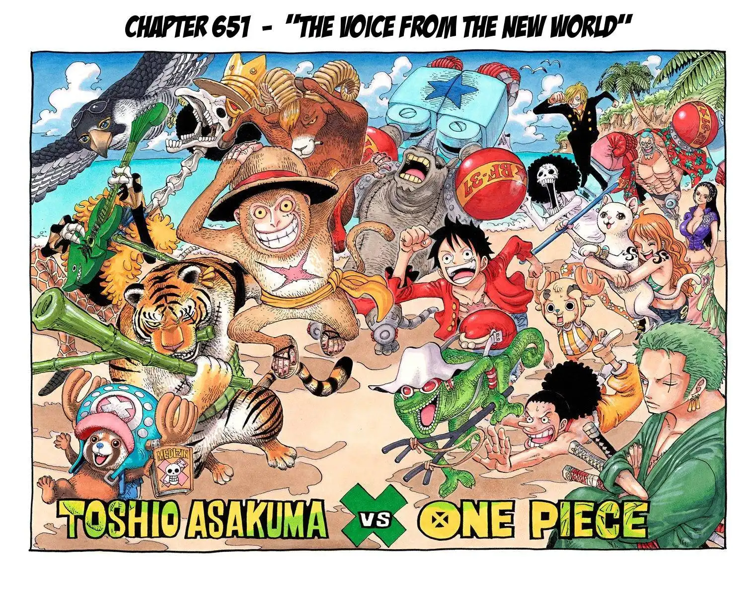 One Piece - Digital Colored Comics Chapter 651 2